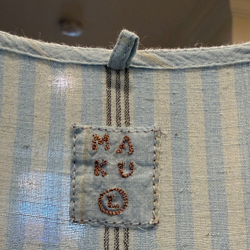 Maku Light Blue Maxi Dress - Picture 2 of 7